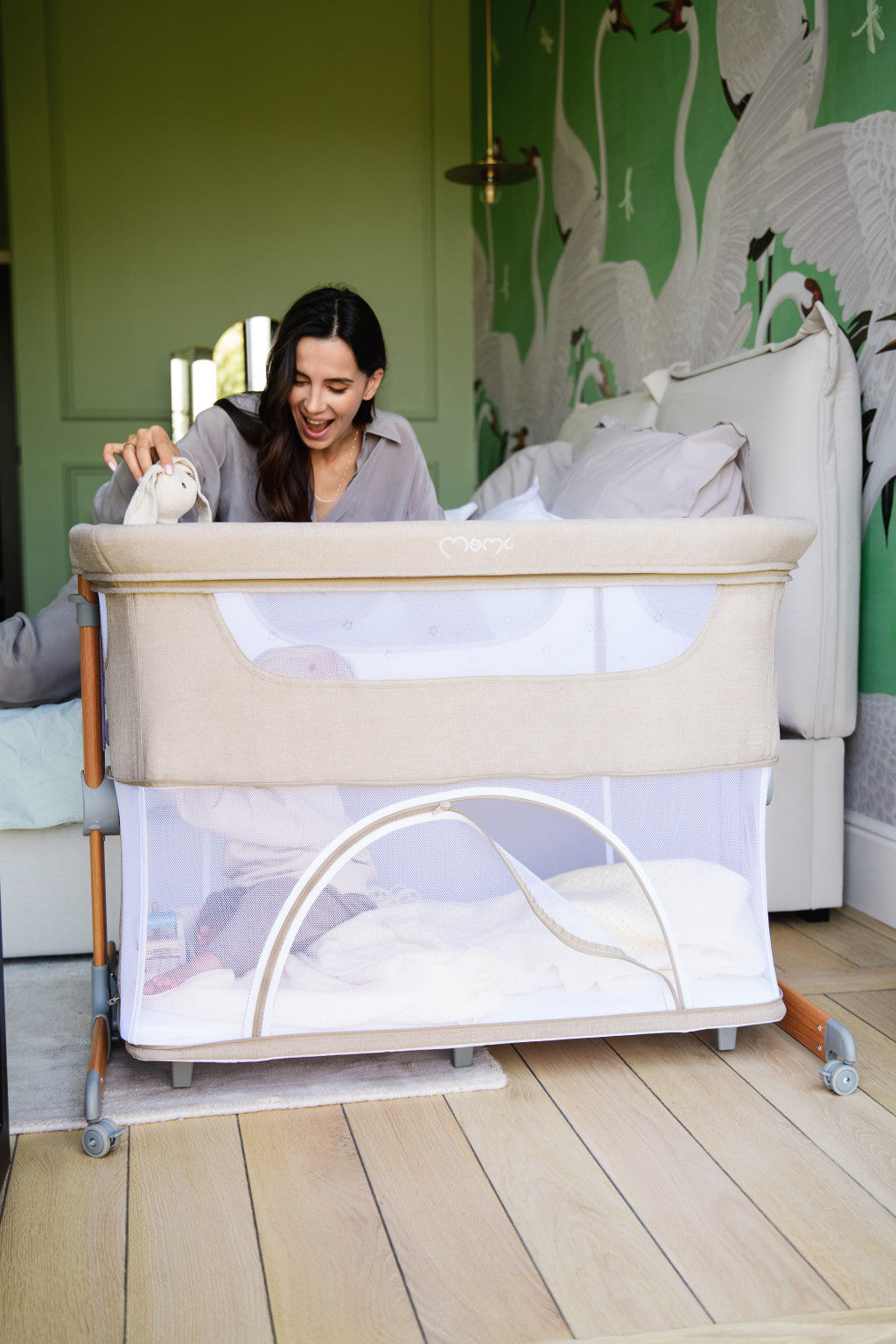 MoMi culla SMART 4in1 colore beige