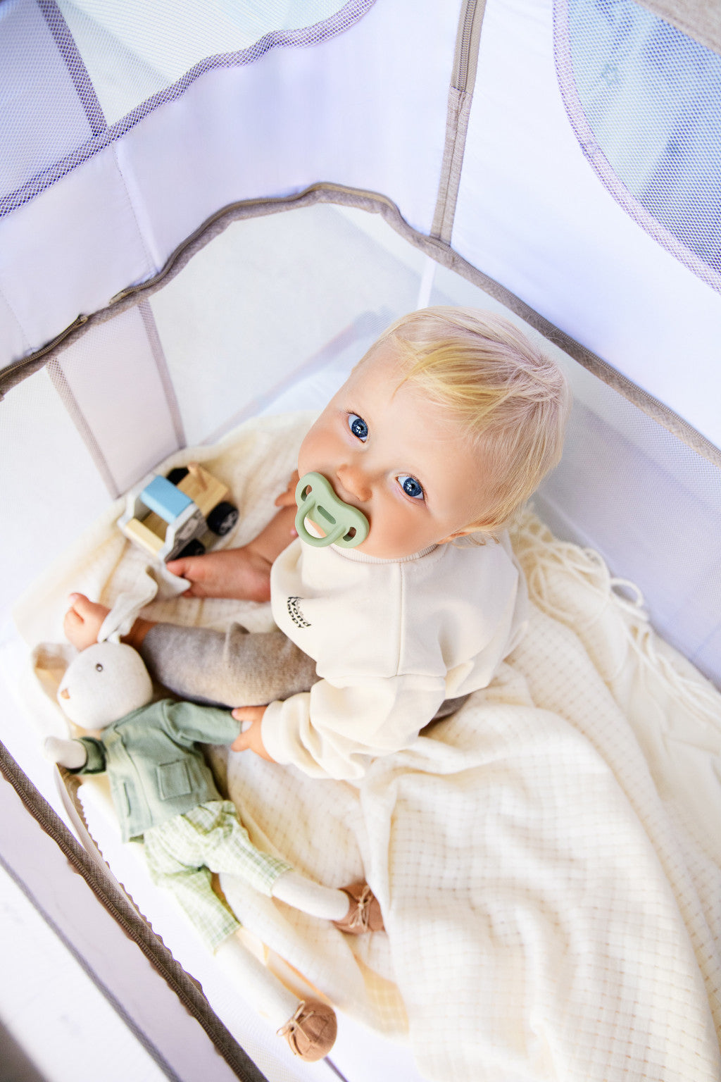 MoMi culla SMART 4in1 colore beige