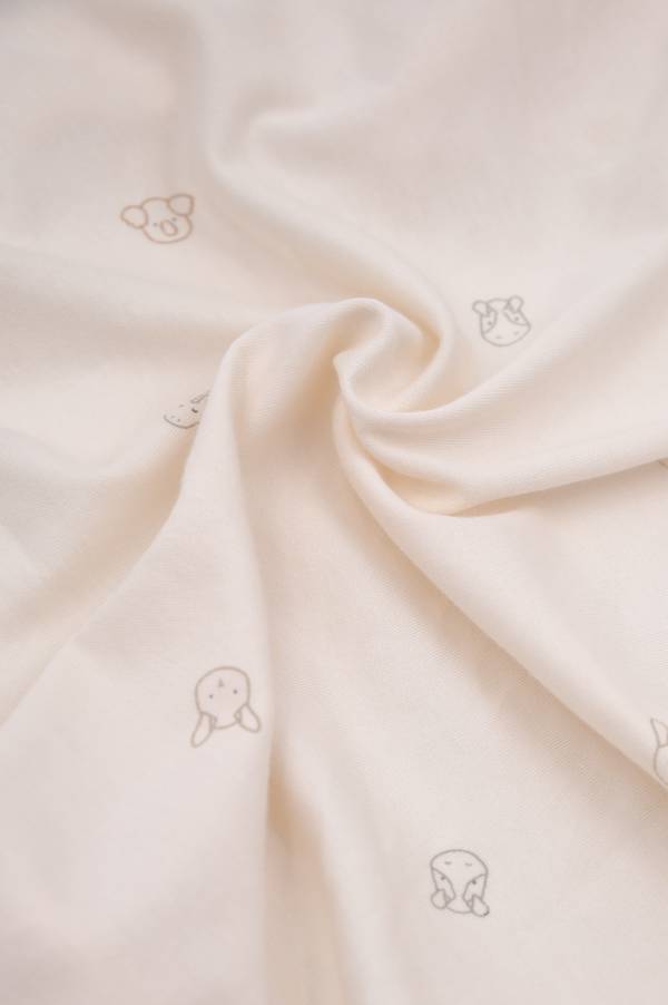 BAMBOOM Lenzuolo con angoli lettino - 1 pz - 216 - ANIMAL FRIENDS PINK 304