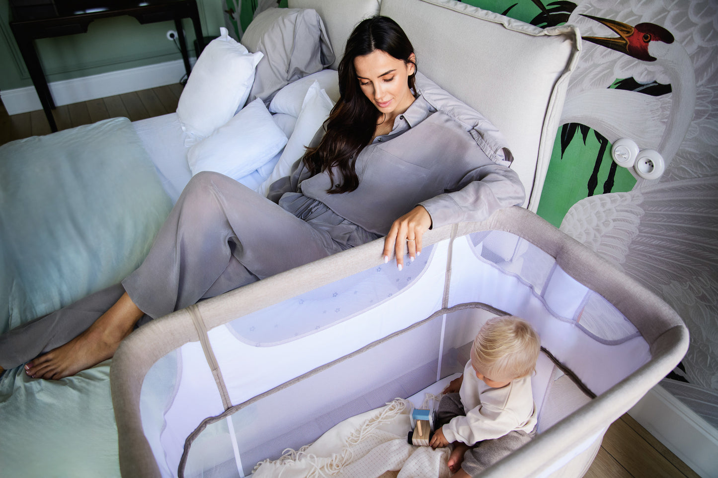 MoMi culla SMART 4in1 colore beige