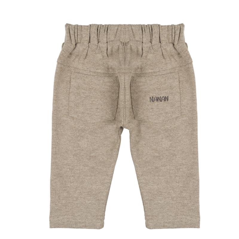 Nanan Studio - Pantaloni Tortora con tasche - SA040