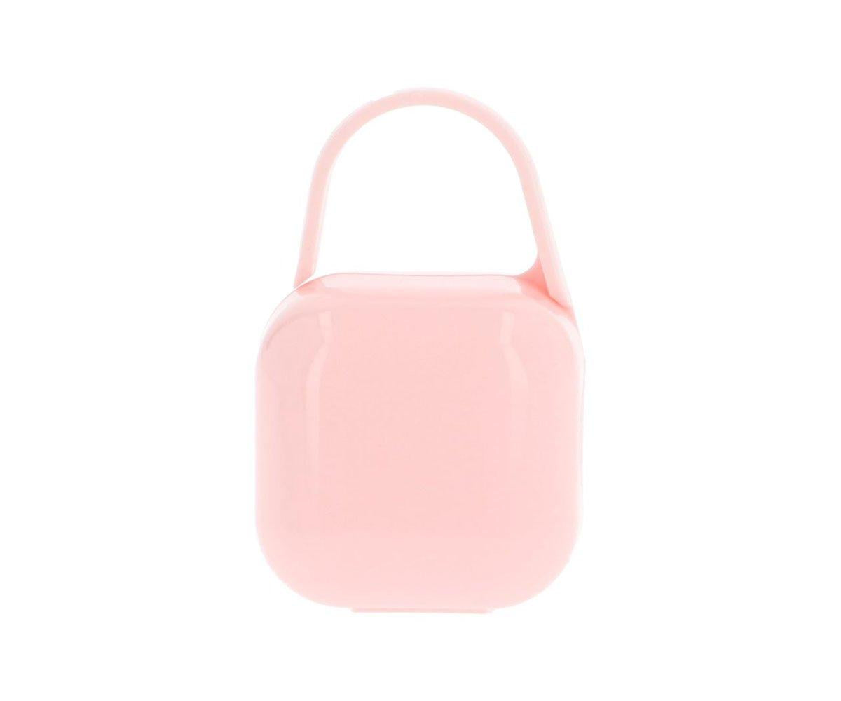 Portaciuccio Square - Proteggi Succhietto Personalizzabile - Rosa
