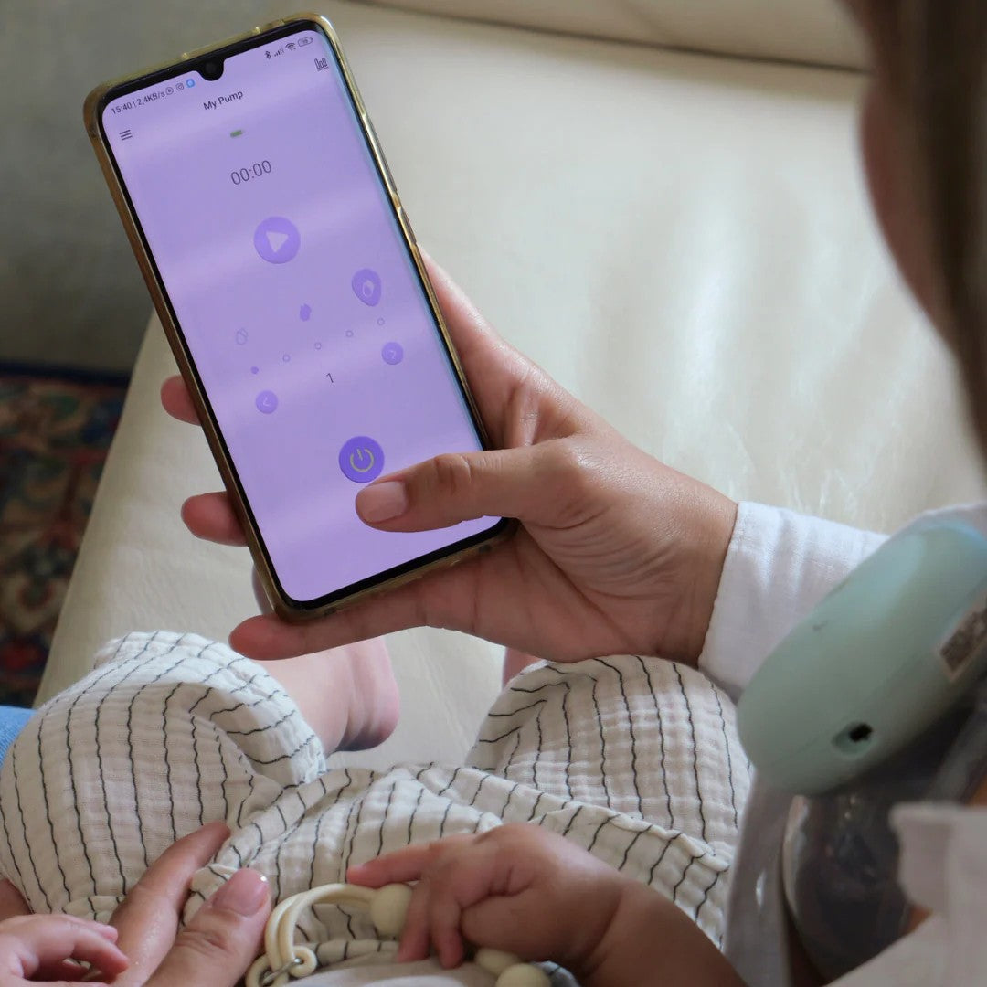 Mizu Baby - Kiyo Wear App - Tiralatte trifase Indossabile con Bluetooth