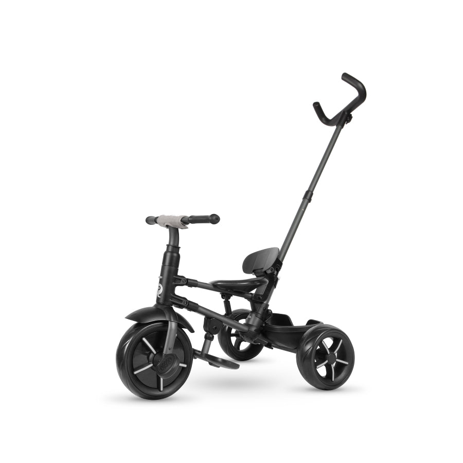 Qplay - Triciclo RITO Star 6in1 - da 10 mesi a 72 mesi - GREY