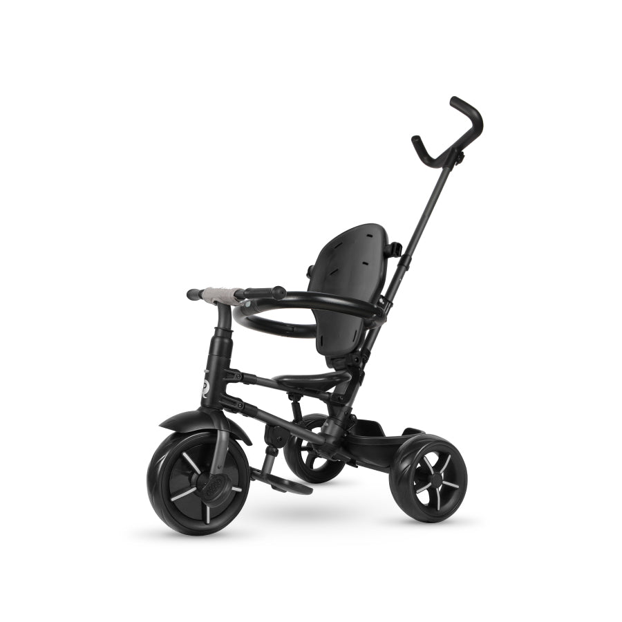 Qplay - Triciclo RITO Star 6in1 - da 10 mesi a 72 mesi - GREY