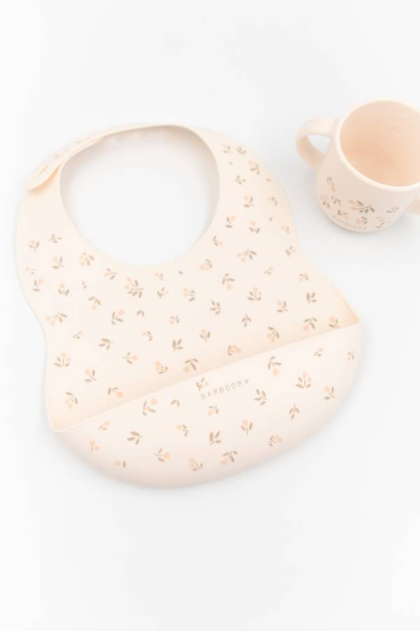 Bamboom Bavaglino in silicone e tazza - 905 - TULIPS 204