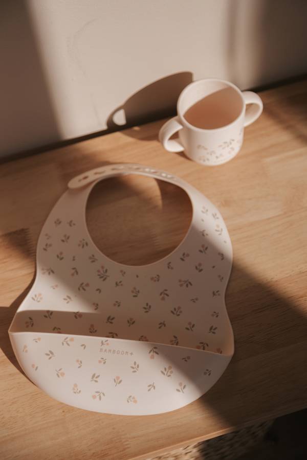 Bamboom Bavaglino in silicone e tazza - 905 - TULIPS 204