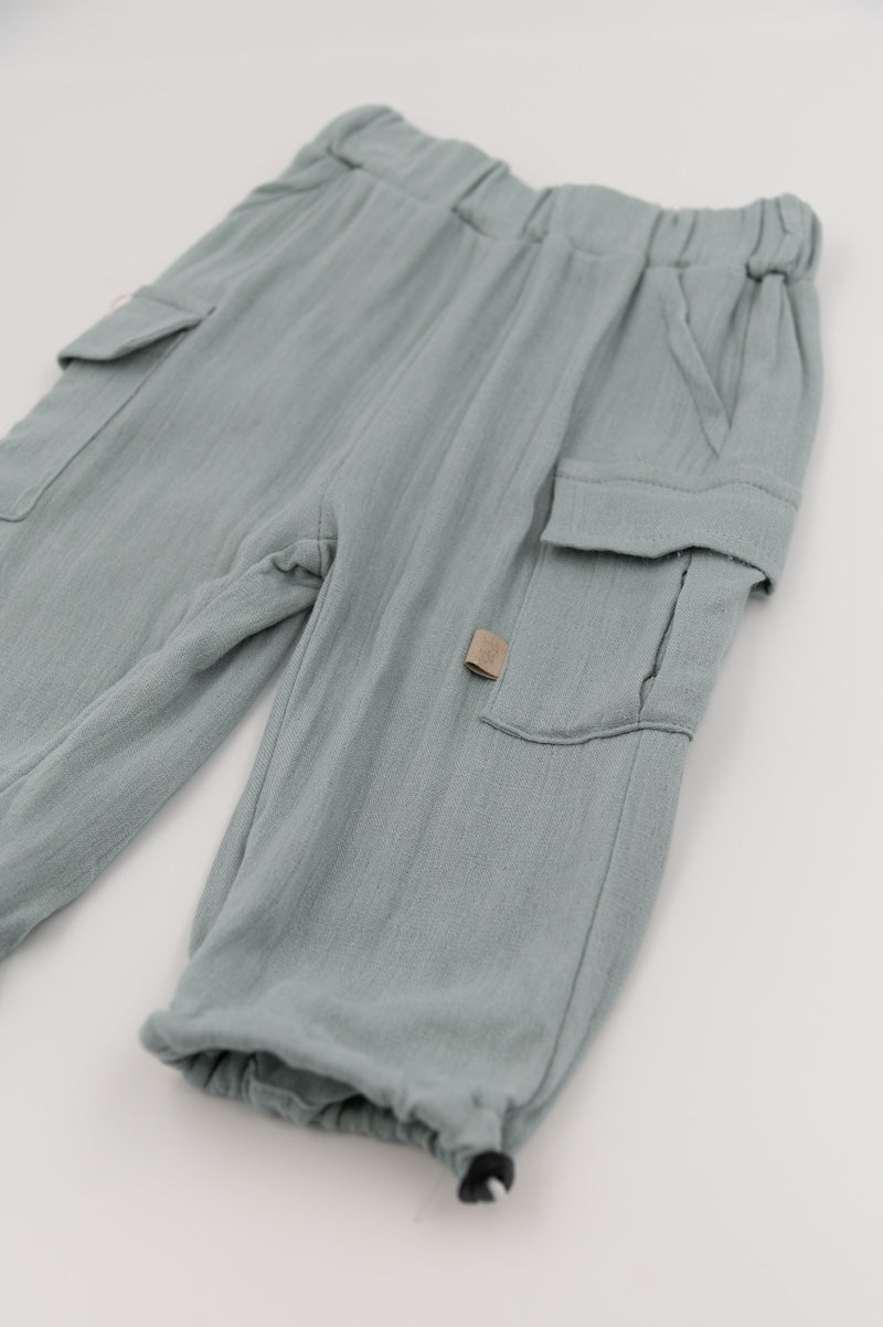 BAMBOOM Pants - 852 - ACQUA GREY 122