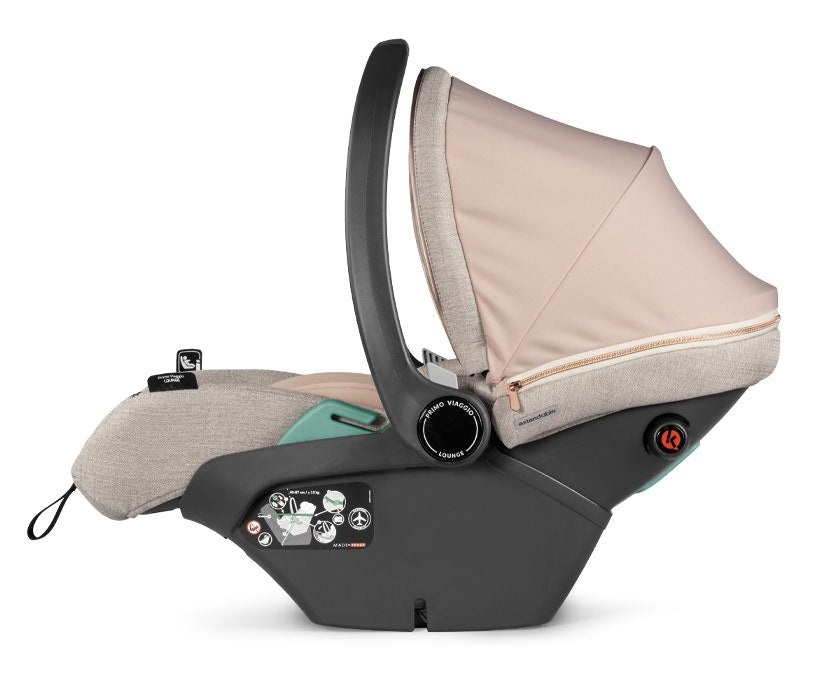 PEG PEREGO Seggiolino Auto Primo Viaggio LOUNGE iSize reclinabile colore MON AMOUR