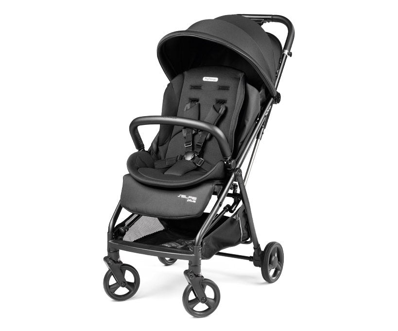 PEGPEREGO passeggino leggero Selfie Plus colore TRUE BLACK