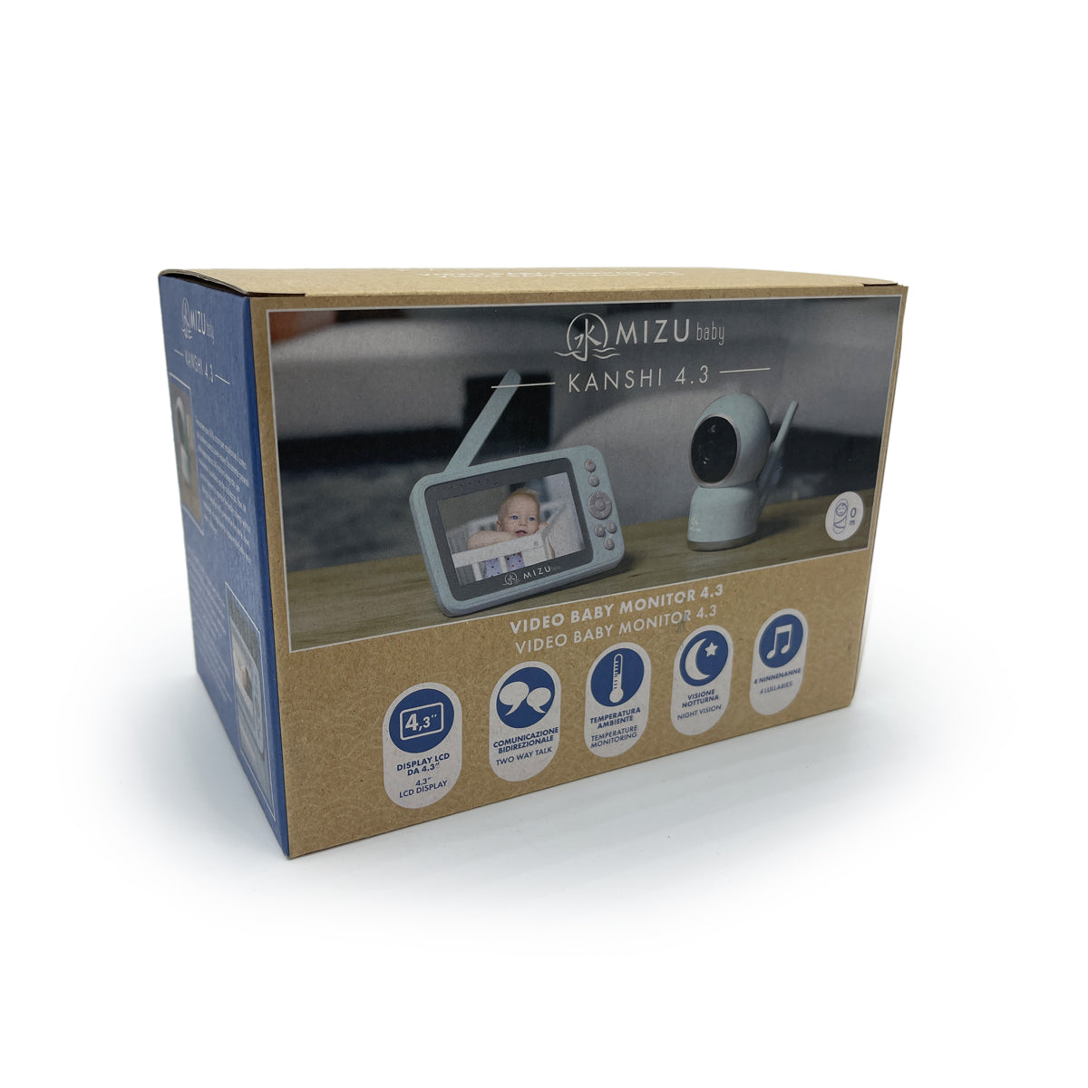 Mizu Baby - Kanshi 4.3 - Video Baby Monitor