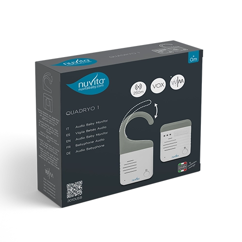 Nuvita - Audio Baby Monitor Digitale - Quadryo
