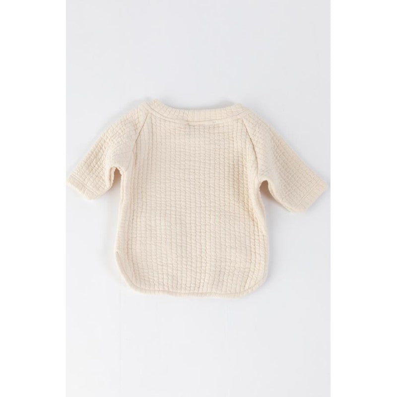 BAMBOOM Maglia Poncho bimba - 30360 - bianco latte