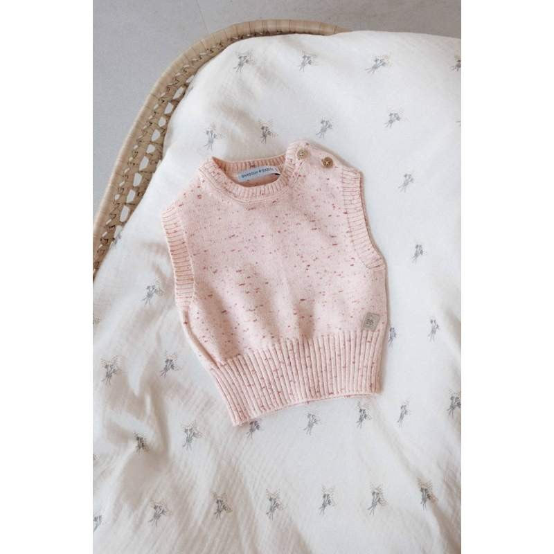 BAMBOOM Maglia smanicata Gilet - 515M - Pink