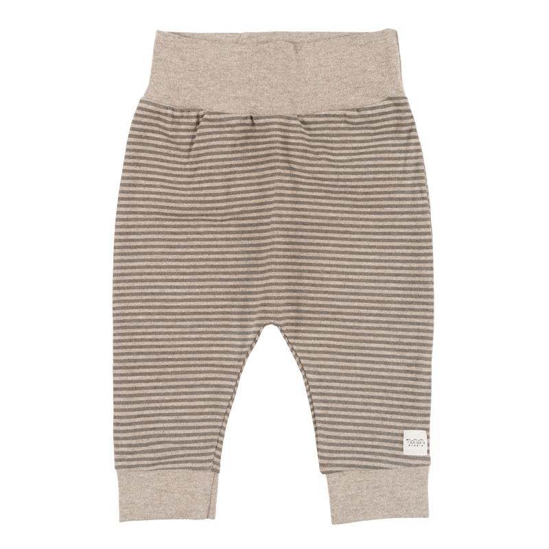 Nanan Studio - Pantaloni Pantaloni Rigati Tortora - SA041