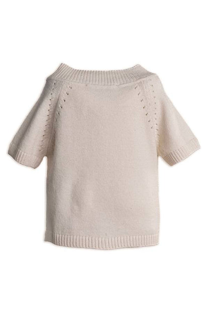 BAMBOOM Cardigan maniche corte Bimba - 1006 - SAND 10