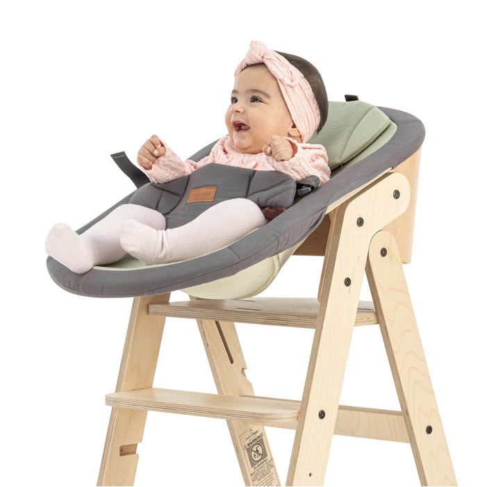 MamaToyz Nido per seggiolone MyChair Wavy 0+ - MT15 - verde menta