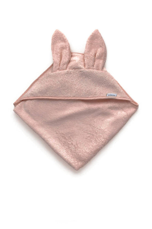 Bamboom Asciugamano neonato XL con orecchie 201 - ROSA 04