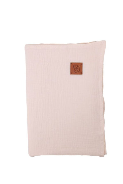 ALEMY - BOX 3pz: Accappatoio XL in spugna Bambù + 2 maxi Mussole - ottanio
