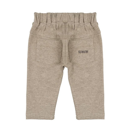Nanan Studio - Pantaloni Tortora con tasche - SA040