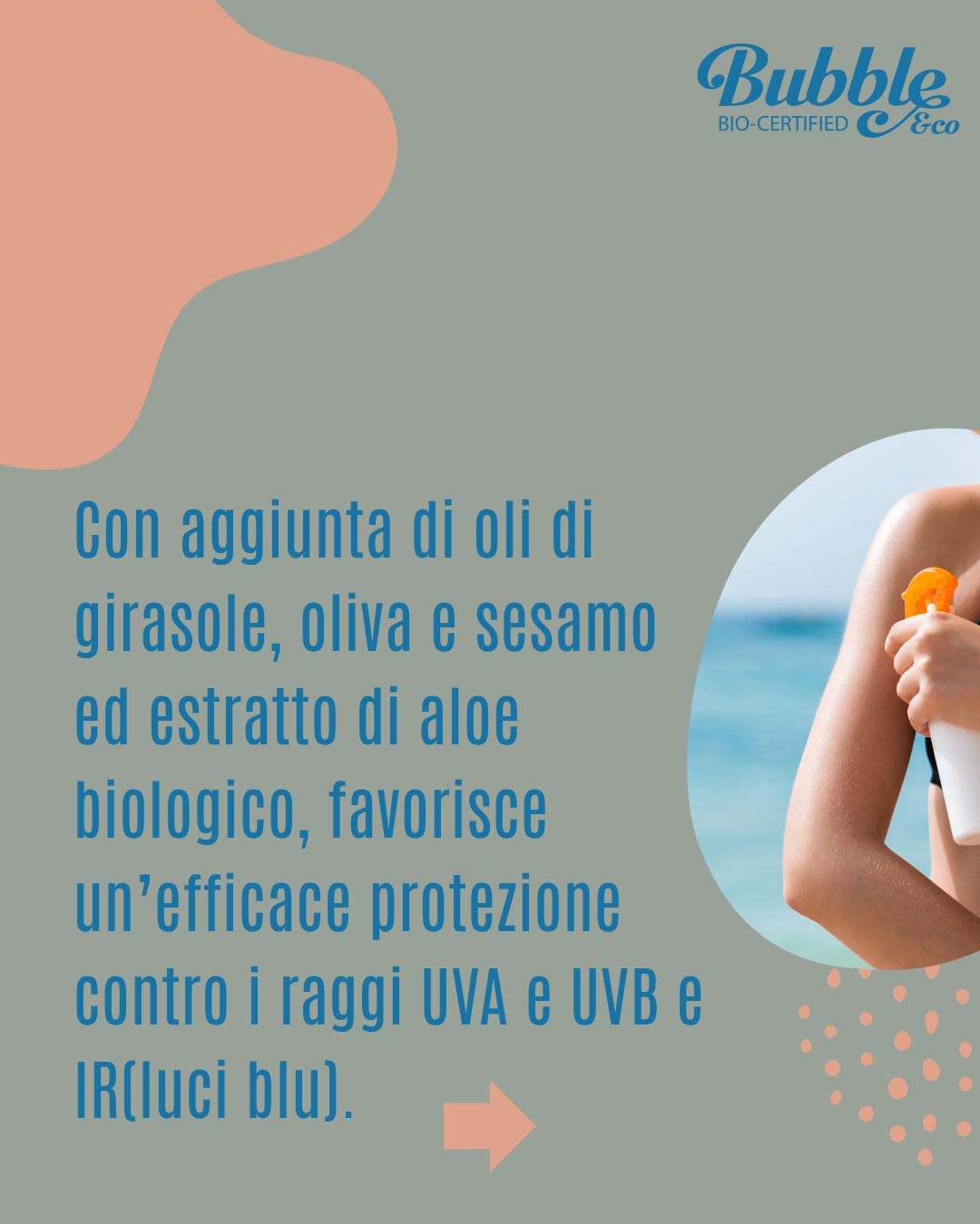 Bubble&Co spray solare SPF 50+ – 100 ml