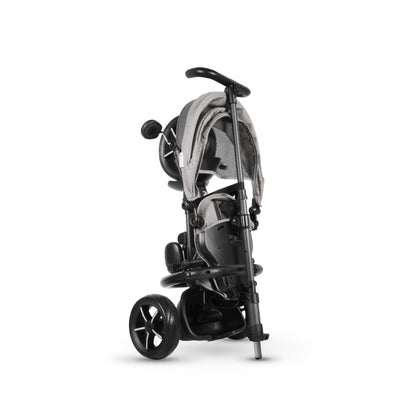 Qplay - Triciclo RITO Star 6in1 - da 10 mesi a 72 mesi - GREY