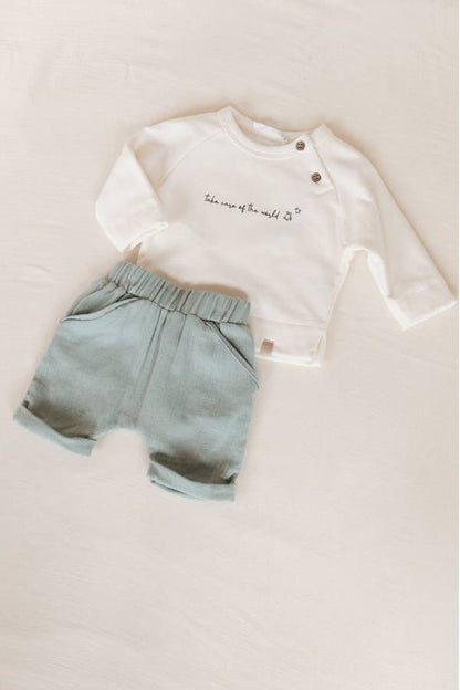 BAMBOOM Maglia 'Take care' - 854 - OFFWHITE 111