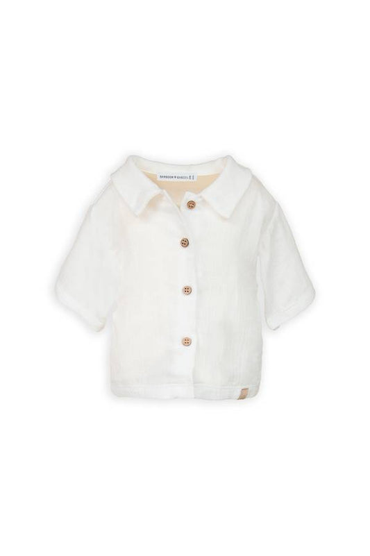 BAMBOOM Camicia maniche corte - 883 - OFFWHITE 111