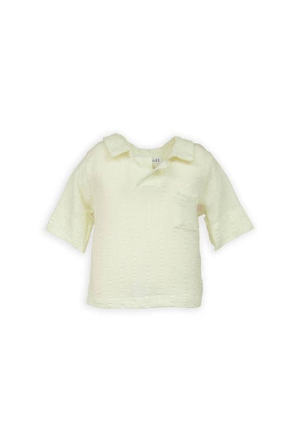 BAMBOOM Polo shirt MC - 885 - LIME 120