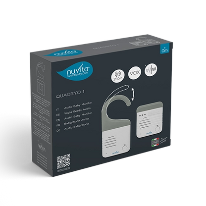 Nuvita - Audio Baby Monitor Digitale - Quadryo